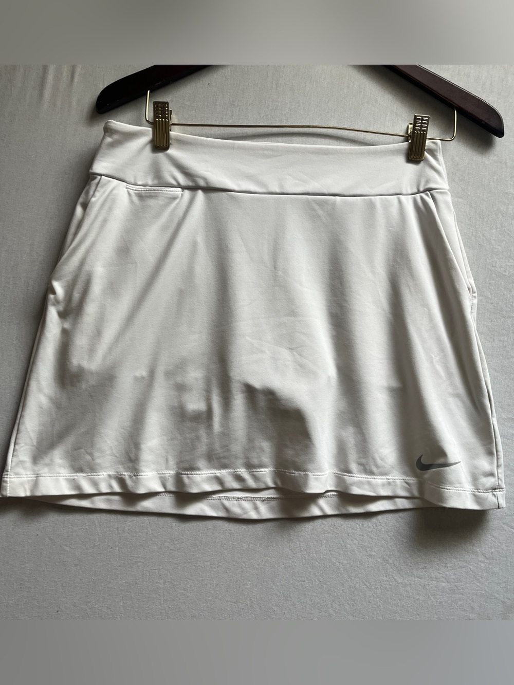 Nike Dri Fit White Performance Tennis Skort Sz S